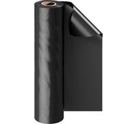 Rouleau de bâche en plastique 10 mil 10 x 100 pieds Polyéthylène noir ultra-résistant