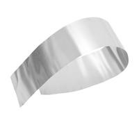 Rouleau de Bande D'aluminium Argenté pour Toiture, 3,3 Pieds | Étanchéité des Joints de Tôle, Prévention des Fuites et Traces D’eau, Finition Métallique Résistante