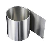 Rouleau de bande papier d'aluminium en acier inoxydable 301 | 0,1-0,8x20x1000 mm, acier inoxydable 301 : lames à ressort(0.5x20x1000mm)