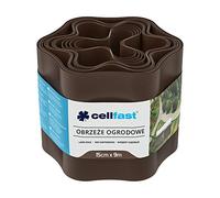Rouleau de bordure de jardin flexible (marron, 150 mm x 9 m)
