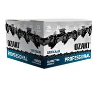 Rouleau De Chaîne De Tronçonneuse Ozaki Semi Carrée: .325 .058 (1,5mm) 25 Pieds.