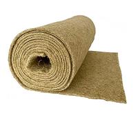 Rouleau de chanvre 1,20 x 10 m, épaisseur 5 mm (6,46 €/m²), isolation chanvre, isolation phonique, isolation thermique, tapis naturel