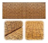 Rouleau De Clôture En Roseau 1m X 3m 1m20 X 5m 1m40 X 10m Canisse Bambou Taille Personnalisée Brise-Vue En Roseau Durable Facile À Installer Rouleaux De Clôture Pour Balcon Brise-Vent Exterieur Terras