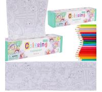 Rouleau de coloriage - DODO - Thème véhicules - Blanc - Enfant - Mixte
