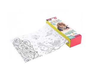Rouleau De Coloriage Espace Ou Sirènes