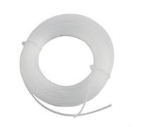 Rouleau de cordon en nylon pour débroussailleuse 1,6 mm x 20 m | Haute performance de coupe, forme ronde, installation facile, s'adapte à la plupart des têtes, bordures de pelouse