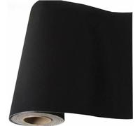 Rouleau de doublure en velours noir auto-adhésif, 1m/5m/10m/20m x 45cm, rouleau de doublure en velours noir pour tiroirs à bijoux, décoration de noël 0.5mm Black