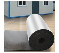 Rouleau de Feuille Isolante de qualité supérieure - Coton Isolant phonique en Aluminium Auto-adhésif pour combles, toiture, Sol, Mur, Camping-Car - 10 mm d'épaisseur, Couverture de 6 m², réf