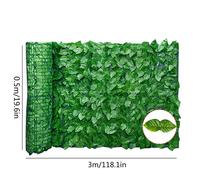 Rouleau de feuilles artificielles UV, parfait pour murs de haie et aménagement paysager intérieur et extérieur.