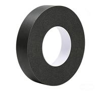 Rouleau de Feutrine Autocollante 2m x 20mm, Épaisseur 5mm, Bande Adhesive Découpable pour Protection de Sol et Meubles, Patin Feutre pour Pieds de Chaise, Tampon Meuble, Réduction du Bruit, Noir