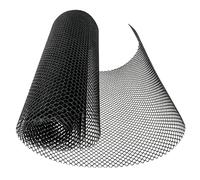 Rouleau De Filet en Plastique Noir, Barrière De Clôture De Jardin Robuste | For La Protection Des Plantes, La Volaille, La Cour Et L'aménagement Paysager(2x3m)