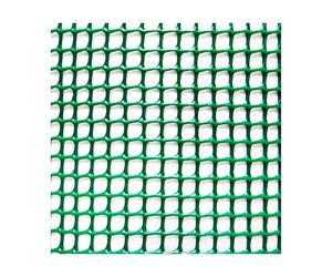 Rouleau de filet Kadrinet vert clair 1x25m carré : 4,5x4,5mm nortene