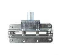 Rouleau de film de serre en alliage d'aluminium pour une ventilation efficace en acier galvanisé avec système de poulie lisse, résistant à la rouille