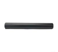 Rouleau de film vinyle en cuir noir 30 x 150 cm pour intérieur de voiture, tableau de bord, panneau de porte, autocollant en PVC flexible