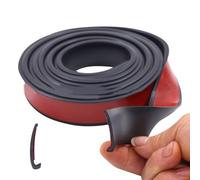 Rouleau de garniture quart de rond en PVC pour finition de bord intérieur, bande de pare-chocs pour transitions de mur au sol, protection des coins, résistante à l'humidité et aux UV (3,5 cm, lot de 3
