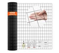 VEVOR Rouleau de grillage galvanisé 1,2x15 m grillage à poules 51x76mm Carré Galvanisé maille métallique à revêtement 1,52mm vinyle pour barrières de poulaillers enclos de volailles