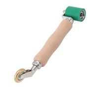 Rouleau de Joint en Silicone, 40 Mm Résistant aux Hautes Températures, Outil de Soudage en PVC pour Toiture avec Détail Penny Roller pour PVC/TPO/EPDM Ruban de Toiture Monocouche (Vert)