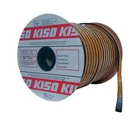 Rouleau de joint KISO 141 3x15mm longueur 100m noir - KISO - 141-3X15-N
