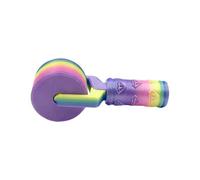 Rouleau de joints 2 en 1 - Rouleau en silicone 40 mm et rouleau en laiton 6 mm | Outil de lissage pour ruban revêtement PVC Trro EPDM, artisanat, ruban antidérapant, imprimé, léger et maniable, adapté
