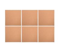 Rouleau de Liège 30x30x0,1cm 6 rouleaux Autocollant pour Tableau mural | Texture Naturelle, Pose Modulable, Protège les Murs des Punaises, pour Notes, Listes et Affichage Scolaire