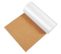Rouleau de Liège Autocollant Marron pour Murs, Étagères et Panneaux | Pose sans Outils, Matière Flexible et Pliable, Surface Lisse, pour Organiser les Mémos en Classe