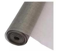 Rouleau de maille d'écran en acier inoxydable | Argent 0,7-1,5x2m for fenêtre : barrière anti-insectes(0.9x2m)