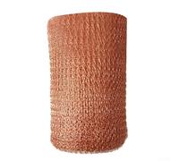 Rouleau de maille en cuivre tissé 7 mm réutilisable et résistant à la rouille pour le jardin 300 cm/600 cm/1000 cm/1200 cm X (127 mm x 12 m)