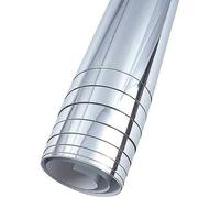 Rouleau de miroir flexible pour miroir autocollant en film de verre pour la décoration murale de la maison, 50 cm x 200 cm Label