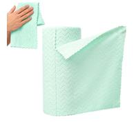 Rouleau de nettoyage réutilisable en microfibre, lingettes déchirables pour une utilisation sur plusieurs surfaces, chiffons en tissu absorbants pour la maison, la cuisine, les fenêtres de
