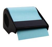Rouleau de notes adhésives en dévidoir, bleu