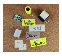 Rouleau de notes adhésives, transparent