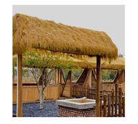 Rouleau De Paille Artificielle Ignifuge, Décorations De Toit En Chaume Palapa, For Décorations De Jardin Féerique, Foin Décoratif(100x200cm)