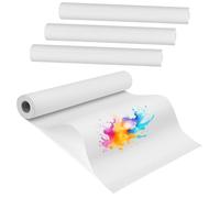 Rouleau de papier, 4 rouleaux, 25 mètres x 44 cm, blanc, 70 g/m²