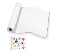Rouleau de Papier à Dessin Blanc, Rouleau papier dessin 30 cm x 15 m pour enfants, Papier à Dessin pour Tableau D'affichage, 70 g/m² pour Chevalet Peinture, Artistes, Croquis et Projet Craft