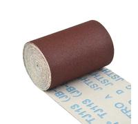 Rouleau de papier abrasif en tissu émeri grain 80 pour polissage de précision et meulage dans la sculpture sur bois, la sculpture de racines et la sculpture de noyau avec toile émeri (120#)