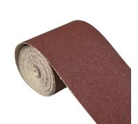 Rouleau de papier abrasif flexible pour bois (80#) - 9,8 m - 100 mm | Texture souple et flexible, s'adapte aux formes incurvées, idéal pour la sculpture sur bois, pour la sculpture de racines
