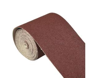 Rouleau de papier abrasif flexible pour bois (80#) - 9,8 m - 100 mm | Texture souple et flexible, s'adapte aux formes incurvées, idéal pour la sculpture sur bois, pour la sculpture de racines