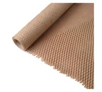 Rouleau de papier alvéolé， Grand rouleau d'enveloppe de bulle papier nid d'abeilles for emballer l'emballage et fabriquer multicolore(Color 2)