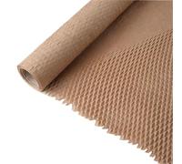 Rouleau de papier alvéolé， Rouleau de papier bulle en nid d'abeille, 50 cm x 10 yards, for emballage cadeau, artisanat, bricolage(Color 2)