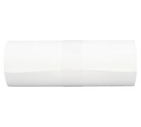 Rouleau de papier aquarelle, 10 m de long, blanc, semi-coton, lavable, résistant à la déchirure, 27 cm / 10,63 pouces, pour la peinture, le dessin et le scrapbooking