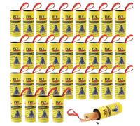 Rouleau de Papier Attrape-Mouches - Ruban adhésif Contre Les Insectes tels Que Les Mouches, Les moustiques et Les Mites - Respectueux de l'environnement - pour l'intérieur et l'extérieur (3-32)