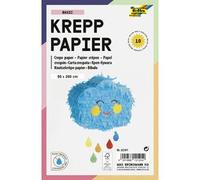 Rouleau de papier crêpon BASIC, 500 mm x 2 m, assorti