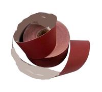 Rouleau de papier verre en tissu émeri, 5M, 4 pouces, 100mm largeur, feuilles abrasives ponçage, grain 80 120 150 180 240 400 600(120)