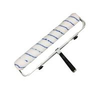 Rouleau de peinture 45 cm avec cadre pour décoration d'intérieur, bande bleue, 45 cm