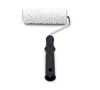 Rouleau de peinture à motifs en caoutchouc, outil de construction de bricolage, cylindre de gaufrage portable, tampon décoratif, brosse d ' imitation, rouleau de gaufrage pour murs, outil de presse, à