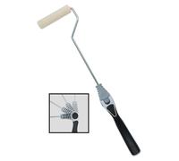 Rouleau de peinture pour radiateurs, 4 pouces, réglable, avec long manche