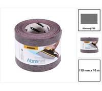 Rouleau de ponçage Mirka Abranet 545BY001803R; 115 mm x 10 m; P80