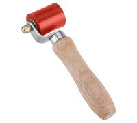Rouleau de pression manuel en silicone 40 mm for coutures, matelassage gel silice, rouleau haute température for toiture, soudage PVC pour Soudage Bâches PVC(Red)