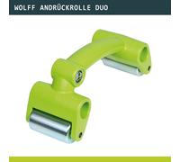 Rouleau de pression Wolff Duo pour lissage de joints de sols