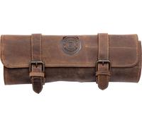 Rouleau de rangement vintage pour outils, en cuir de vachette de haute qualité